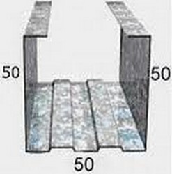 Профиль стоечный ПС-2 (50*50) 3м